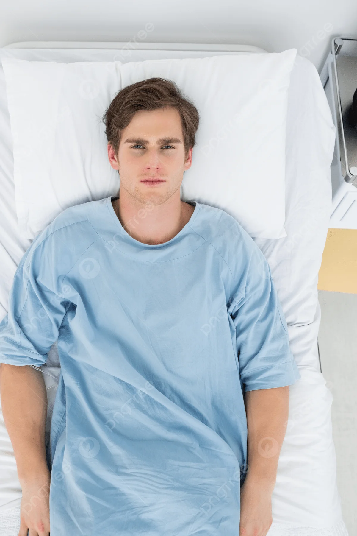Bệnh Nhân đẹp Trai Nằm Trên Giường Bệnh Viện Nghỉ Ngơi Trong Nhà Hình Chụp Và Hình ảnh Để Tải Về Miễn Phí - Pngtree