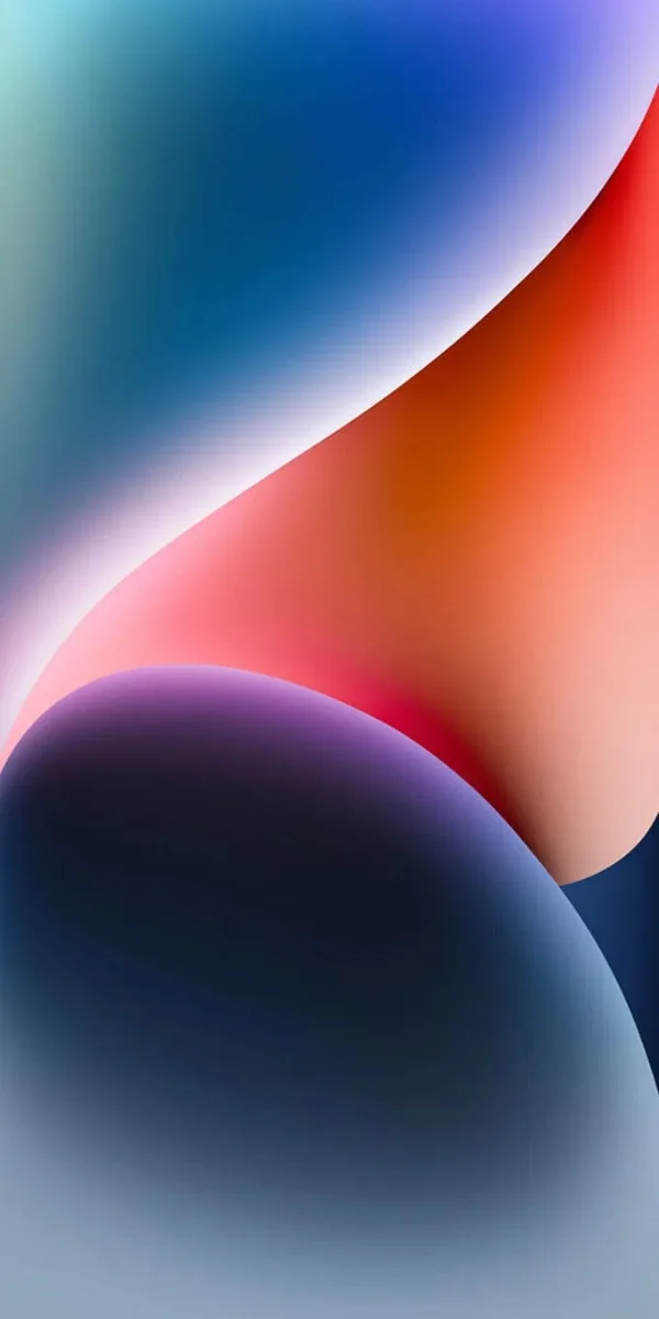 hình nền điện thoại iphone thiết kế trừu tượng gradient màu sắc sắc nét