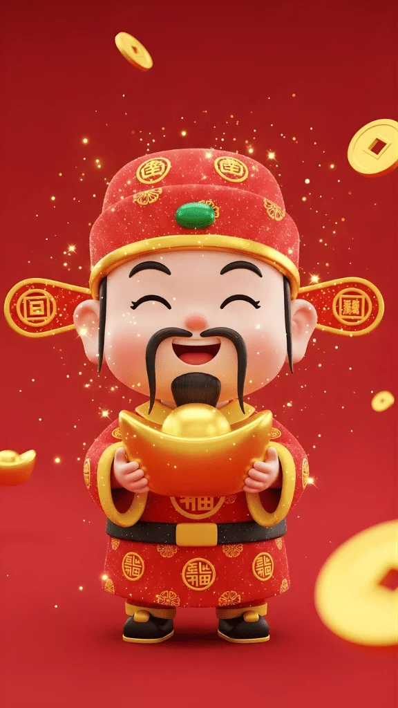 Tổng hợp hình nền Thần Tài đẹp, may mắn, thu hút tài lộc cho điện thoại