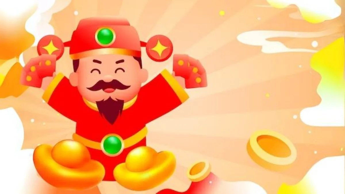 Hình nền thần tài cho máy tính may mắn (4)