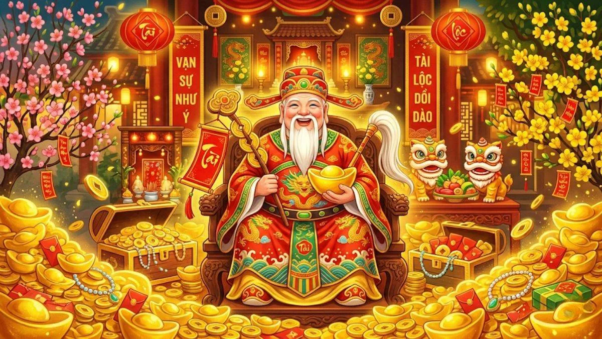 Ý nghĩa của hình nền Ông thần tài