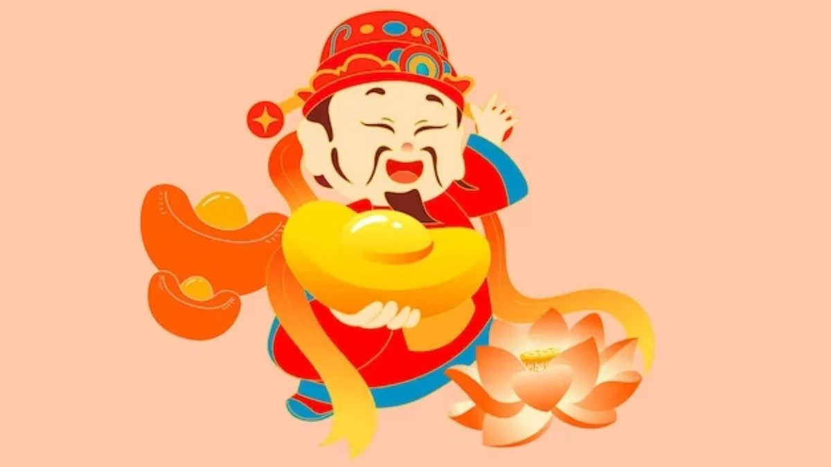 Hình nền thần tài cho máy tính may mắn (5)