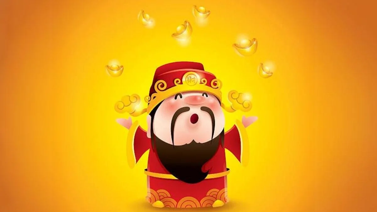 Hình nền thần tài cho máy tính