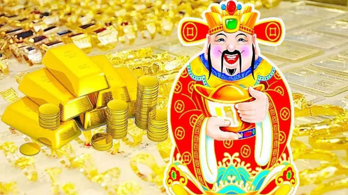 Hình nền thần tài dễ thương