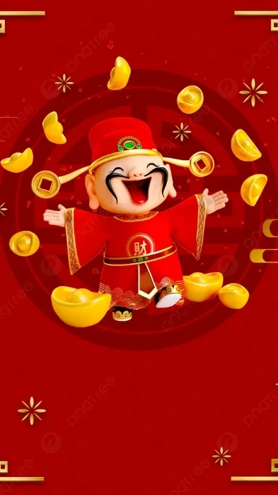 Hình nền Thần Tài cho điện thoại