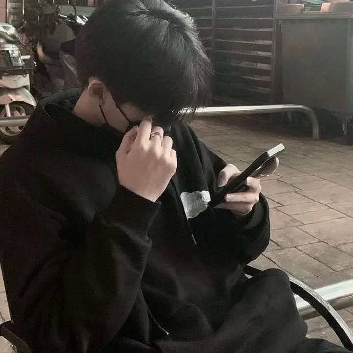 ảnh trai che mặt