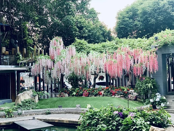 Thiết kế độc đáo ở Du Miên Garden Cafe