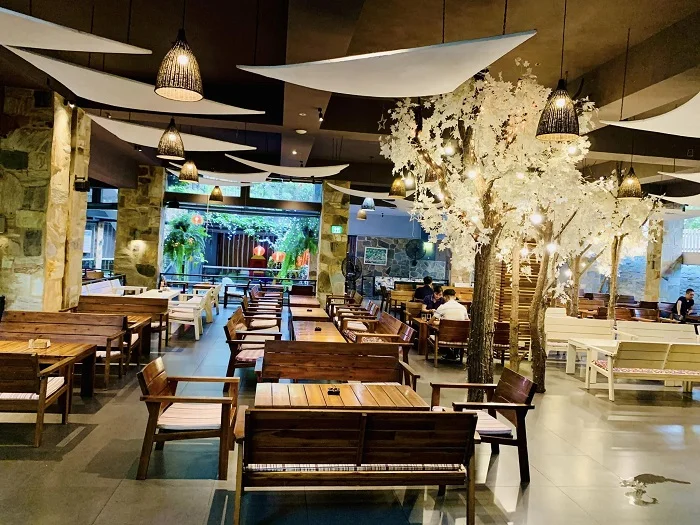 không gian bên trong ở Du Miên Garden Cafe