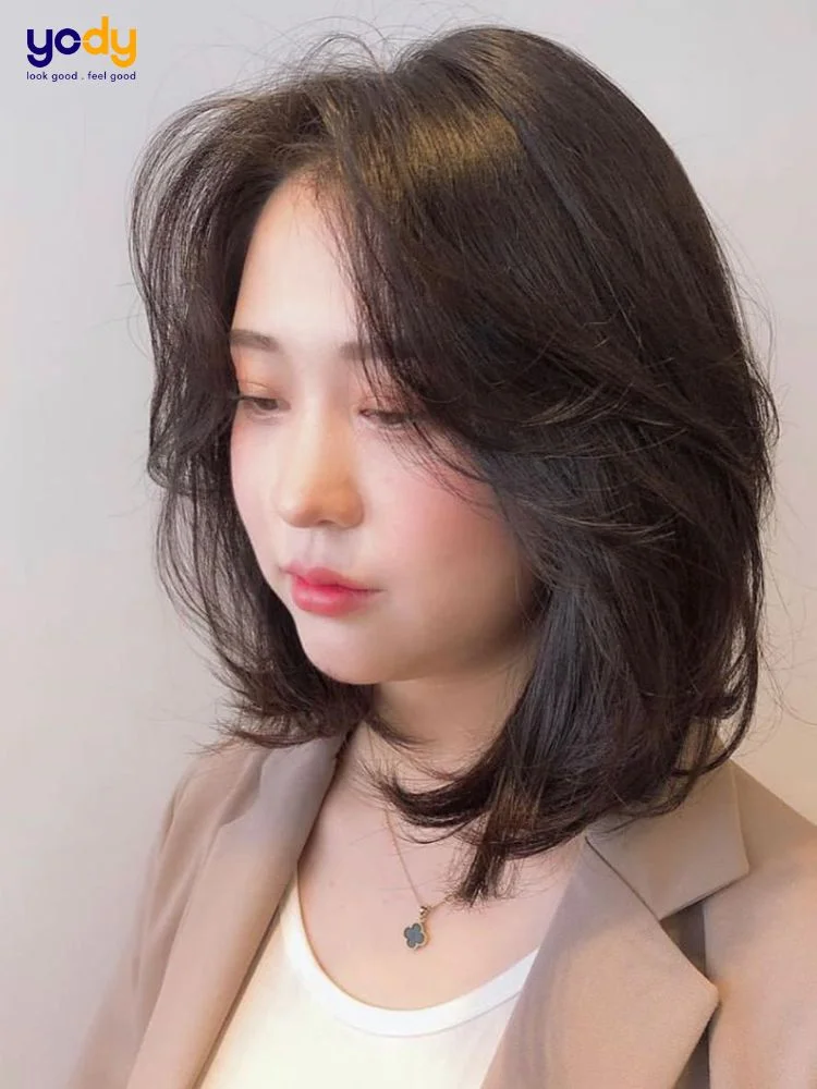 tóc mái bay Hàn Quốc