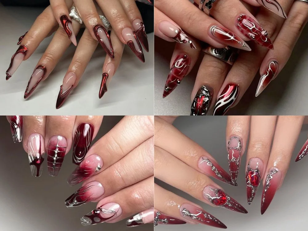 Gợi ý 1001 mẫu nail đơn giản sang trọng đón Tết 2025 | Green SM