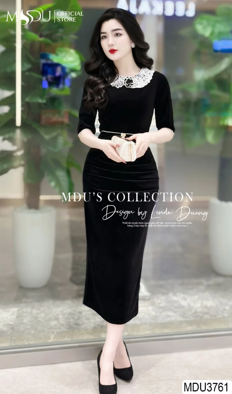 Chọn Màu Sắc Và Kiểu Dáng Đầm Nhung Body