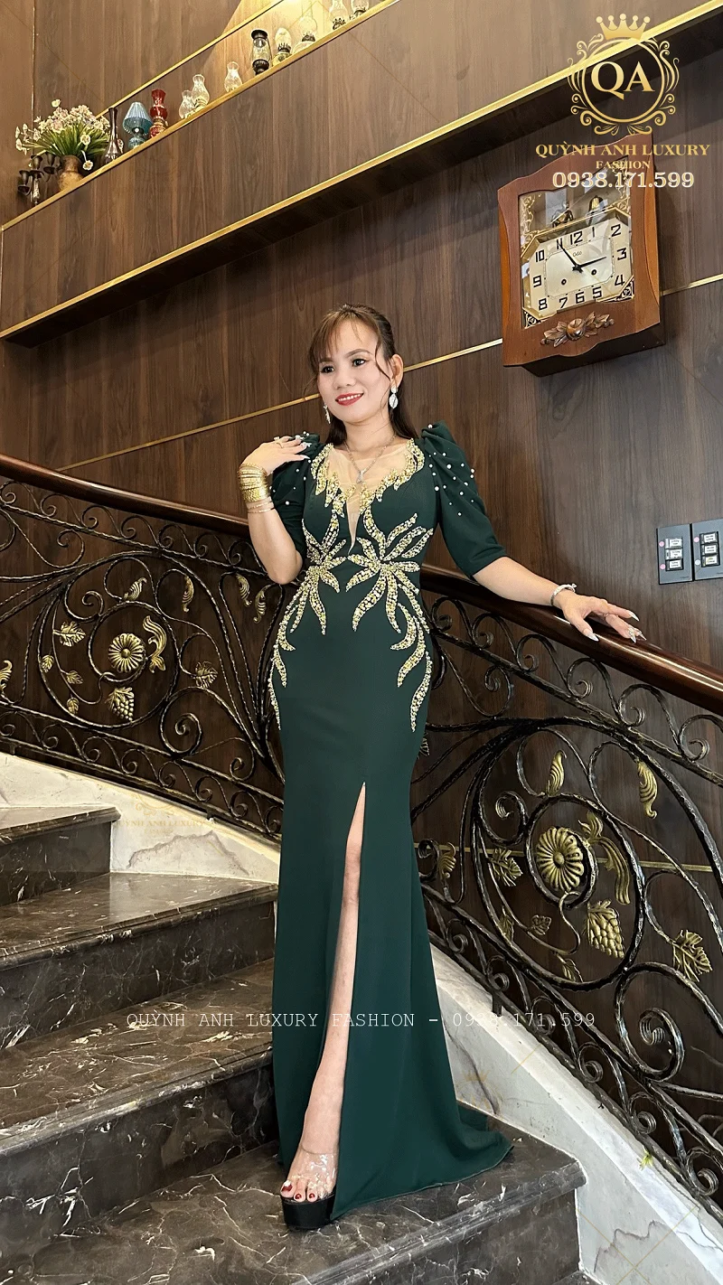 Top Những Mẫu Đầm Dạ Hội Đuôi Cá Sang Trọng Nhất Năm 2023 (3) - Đầm Quỳnh Anh Luxury Fashion
