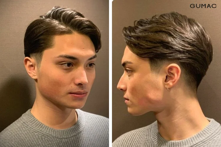 kieu toc taper fade sanh dieu cho nam