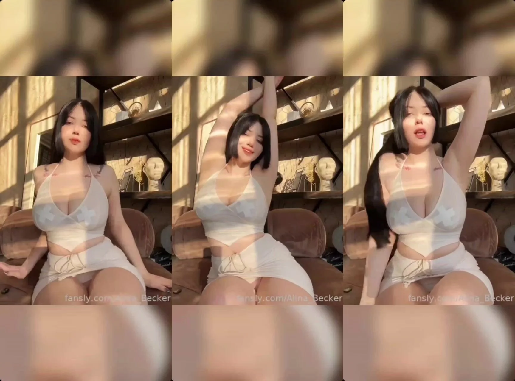 Alina Becker Teasing Tits In Sexy Lingerie Onlyfans Video - Alina Becker - ViralXXXPorn