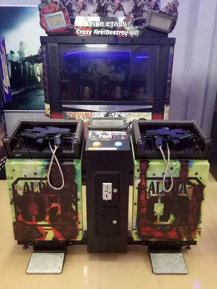 Máy game bắn súng 2 người MS 03 - máy game mô phỏng