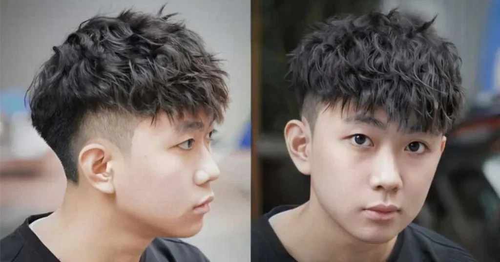 Tóc nam ngắn cho Mặt Tròn