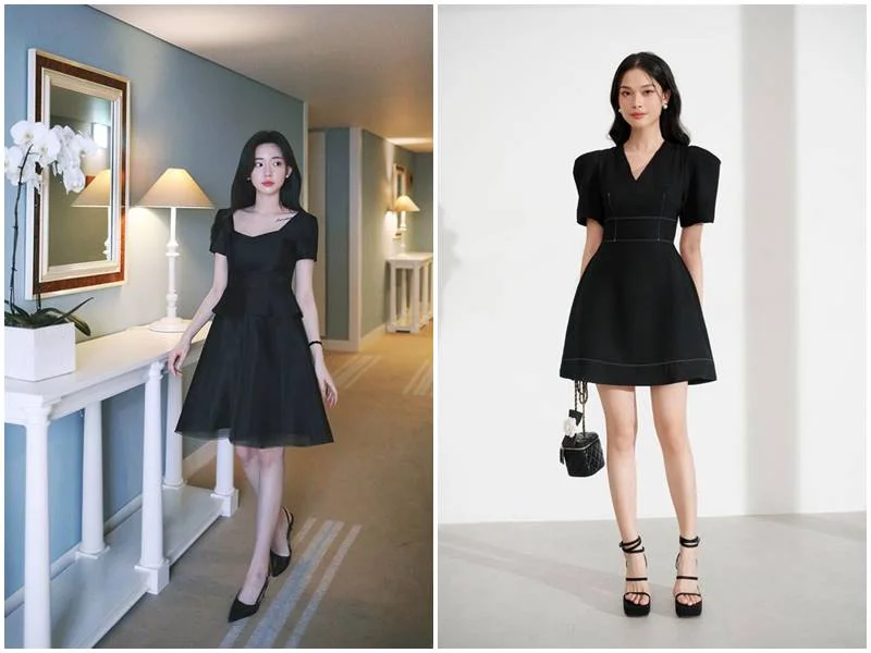đầm váy dự tiệc đơn giản 6