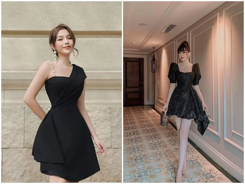đầm váy dự tiệc đơn giản 5