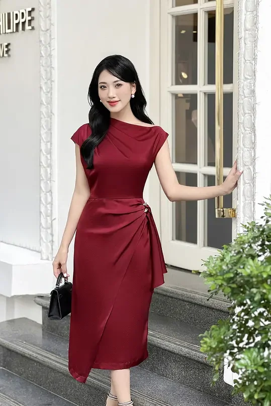 7+ kiểu váy đầm đi tiệc sang trọng theo dáng người – Mặc đẹp chẳng khó gì!