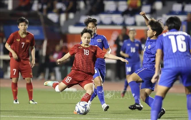 Rạng rỡ Việt Nam – Hình ảnh Đội tuyển bóng đá nữ giành HCV SEA Games 30