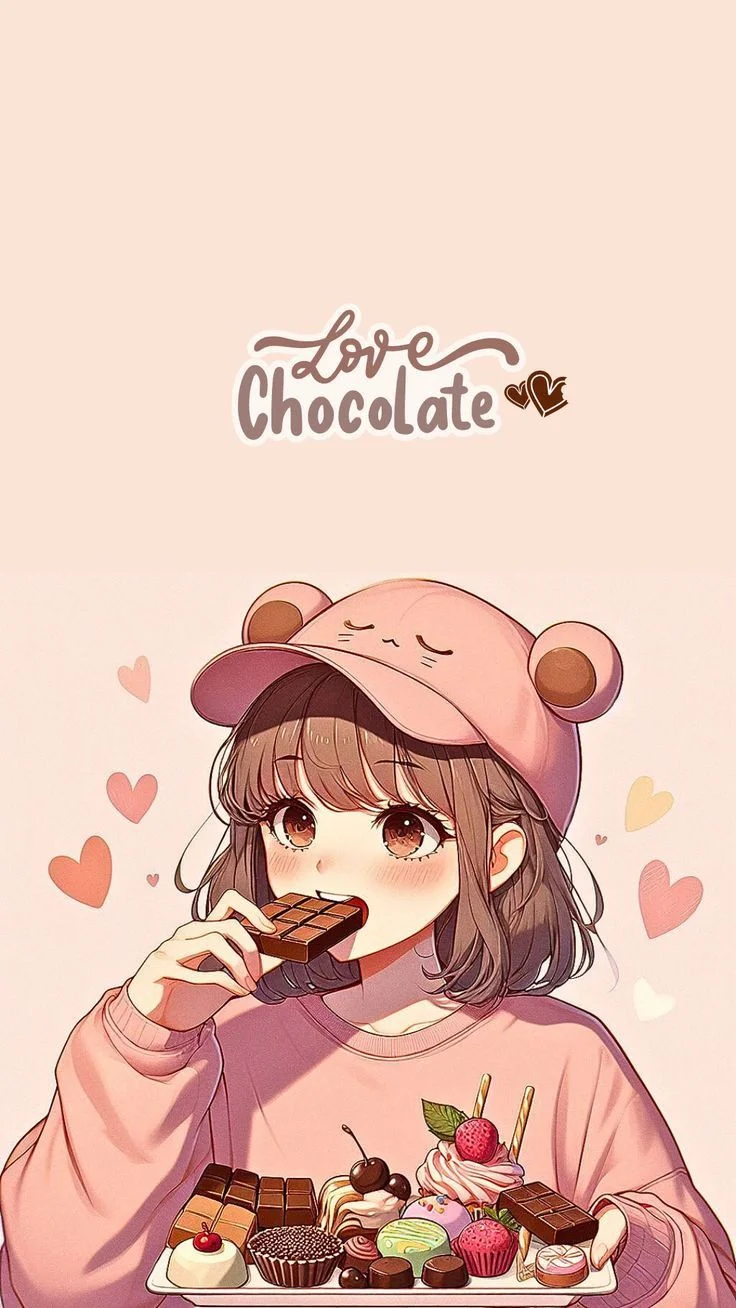 hình nền cute chibi nữ (2)