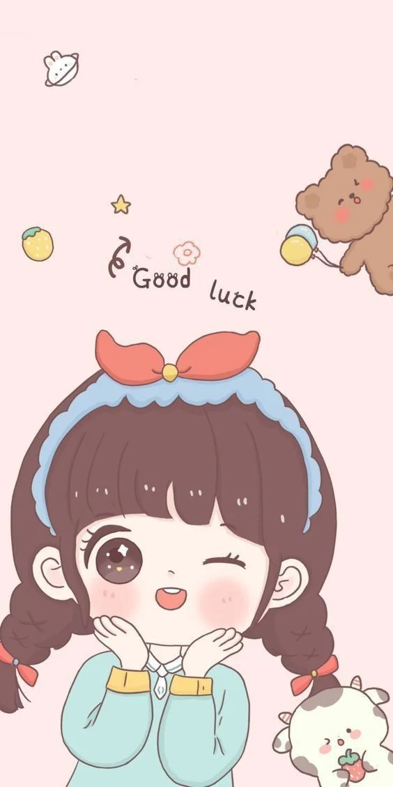 hình nền cute chibi nữ