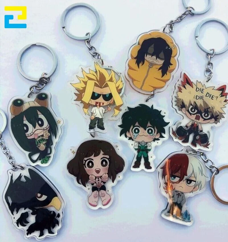 Mẫu móc khóa anime Boku No Academia