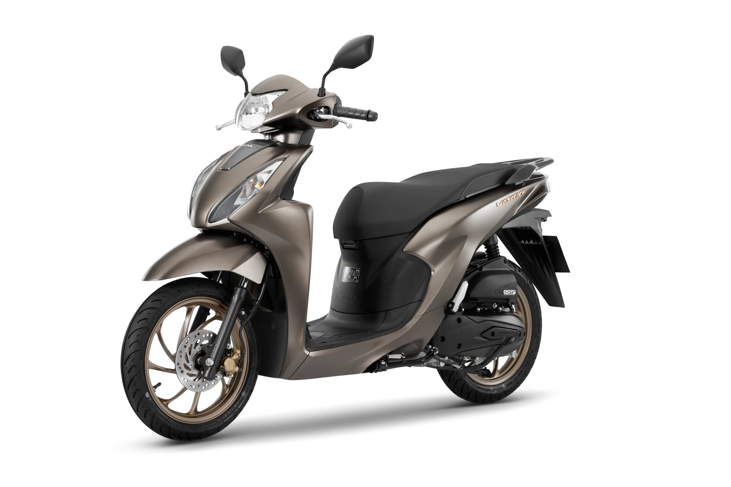 Xám Honda Vision đặc biệt màu nâu xám
