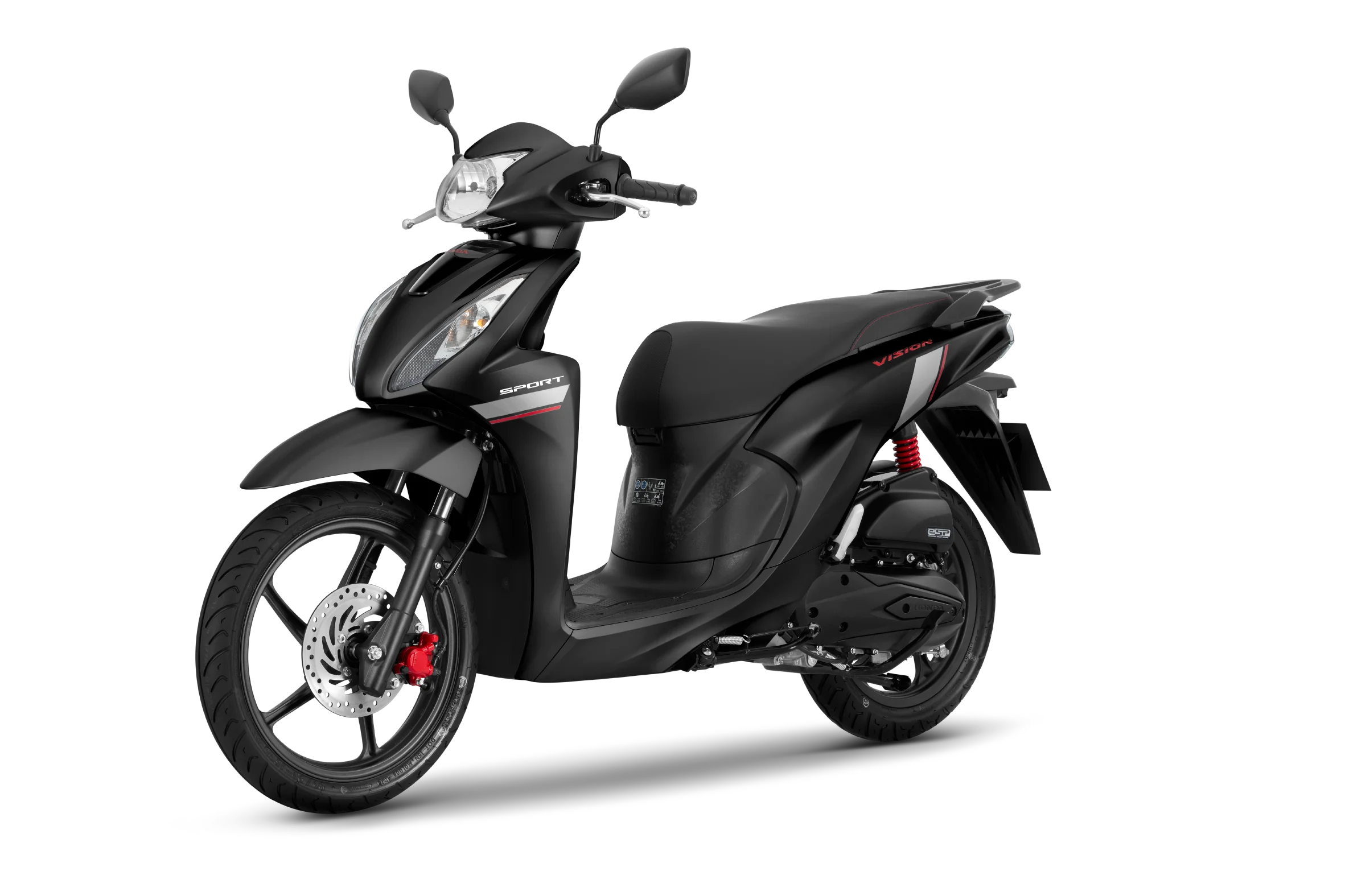 Honda Vision thể thao màu đen