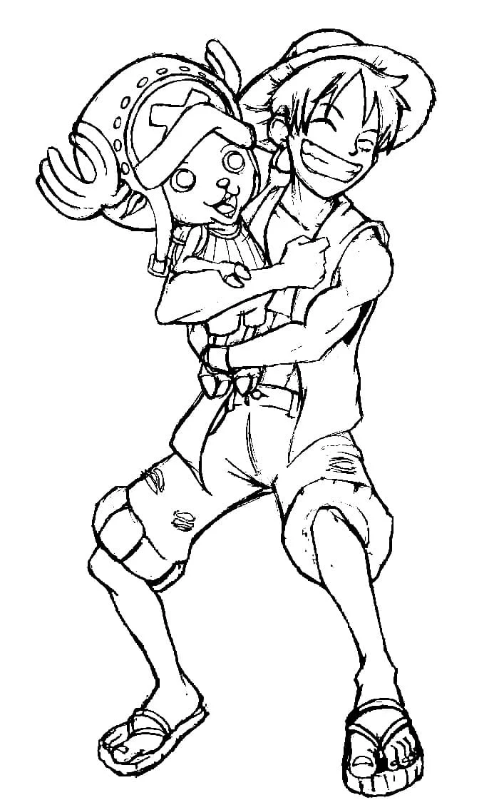 Chopper và Luffy