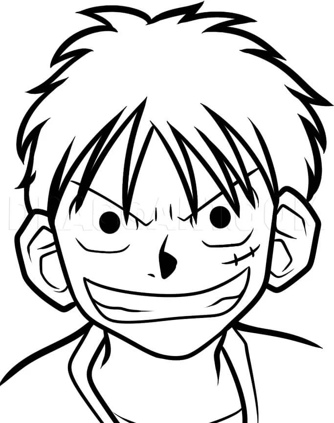 Khuôn Mặt Luffy