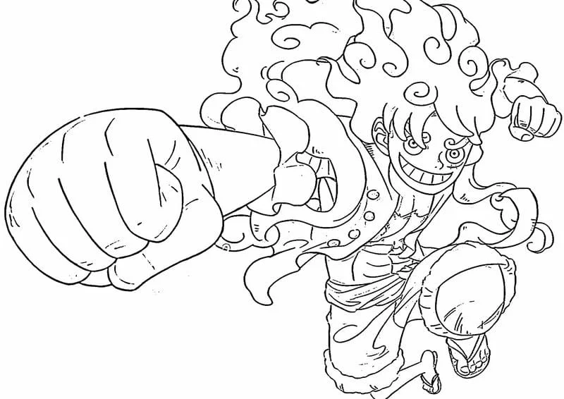 Mẫu tô Luffy siêu ngầu thể hiện cá tính mạnh mẽ của nhân vật