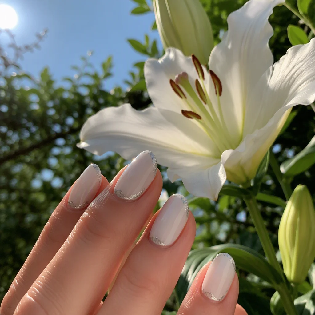 Ảnh 74 minh hoạ mẫu nail màu trắng