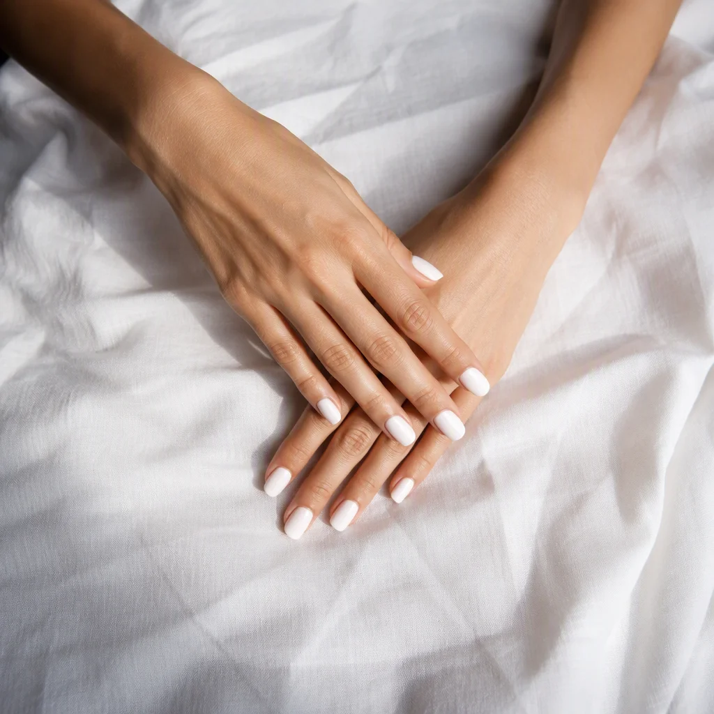 Hình 76 trong bộ sưu tập mẫu nail màu trắng
