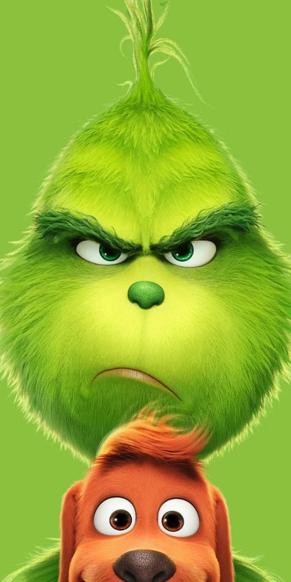 Hình nền điện thoại iPhone nhân vật Grinch