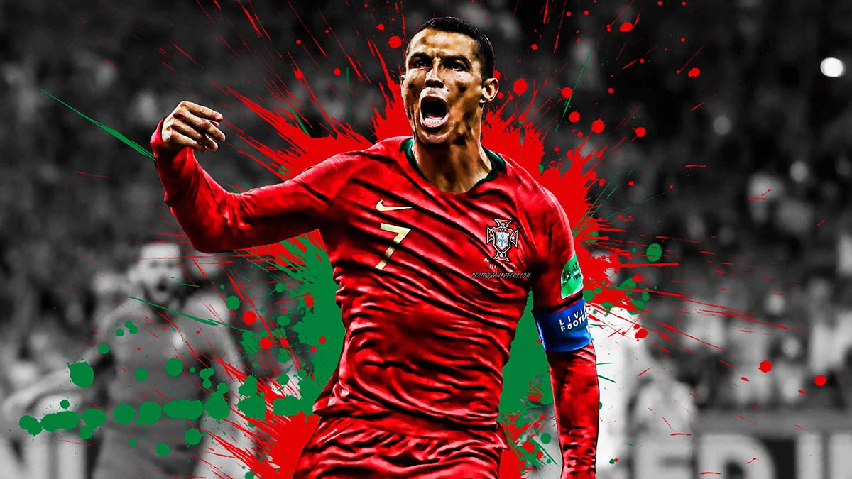 Hình nền Ronaldo 4k cho máy tính (2)